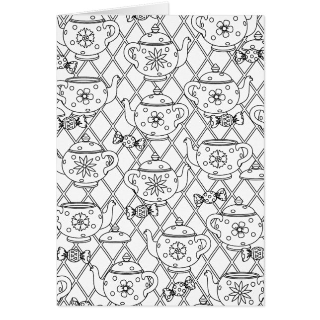 Tea Pot Doodle (Voorkant)