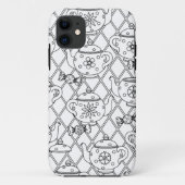 Tea Pot Doodle Case-Mate iPhone Case (Achterkant)
