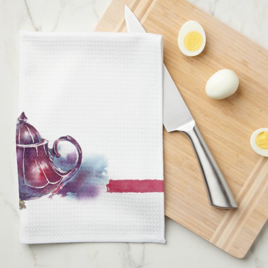 Tea Pot Kitchen Towel Theedoek (Quarter Fold)