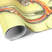 Tea Pot Roos Garden Ephemera ontkoppeling Cadeaupapier (Rol Hoek)