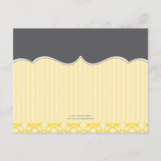 Tea Pot Vrijgezellenfeest Advise Kaart (Achterkant)