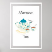 Tea Printable Art downloaden Poster (Voorkant)