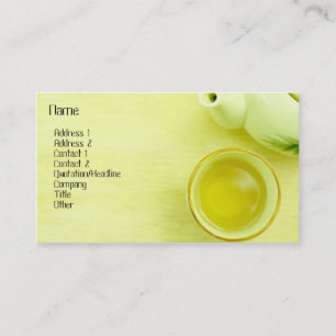 Tea Profile Card Visitekaartje