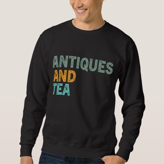 Tea Quote Tea Addict Cool Tea, A Tea 68 Trui (Voorkant)