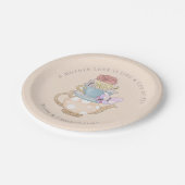 Tea Quotes moederdag tafelverkleuring Papieren Bordje (Gekanteld)