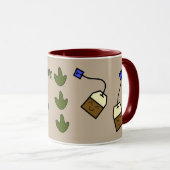 Tea-ranosaurus Wrecked Mok (Voorkant rechts)