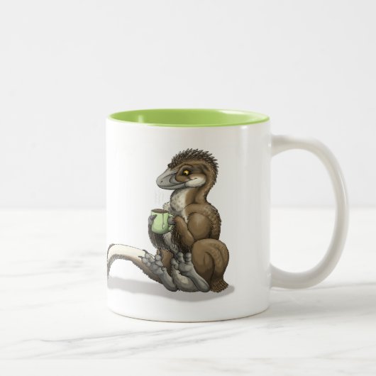 Tea Raptor-Mok Tweekleurige Koffiemok (Rechts)
