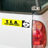 TEA - REEDS GENOEG BELASTING BUMPERSTICKER (Op Truck)