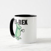Tea-Rex Dinosaur Meme Mok (Voorkant links)