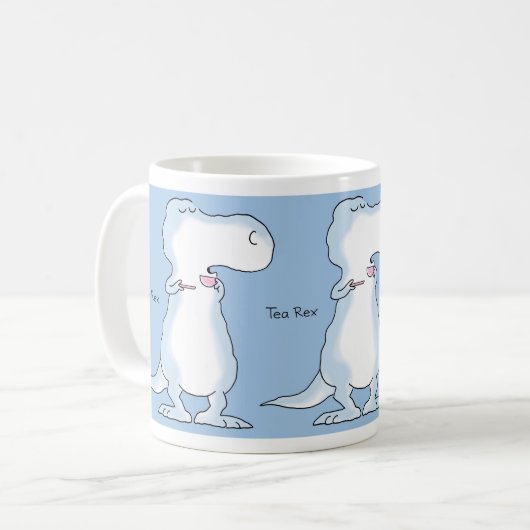 TEA REX dinosaur van Boynton Koffiemok (Voorkant links)