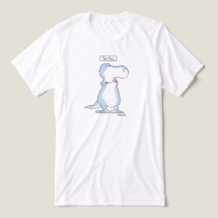 TEA REX dinosaur van Boynton Tri-Blend Shirt