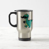 Tea- Rex Funny Dinosaur Cartoon Innuendo Reisbeker (Links)