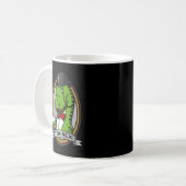 Tea Rex Funny T-Rex Dinosaur Joke Koffiemok (Voorkant links)