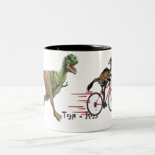 Tea Rex grappig t-rex mok ontwerp (Center)