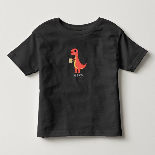 Tea-Rex Kinder Shirts (Voorkant)