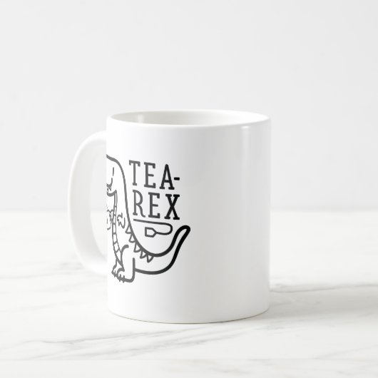 Tea-Rex Koffiemok (Voorkant links)