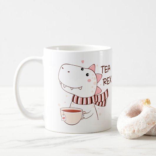 Tea-Rex Koffiemok (Met donut)