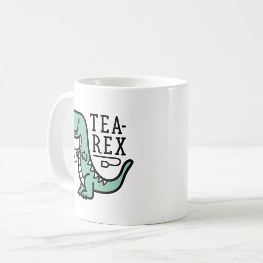 Tea-Rex Koffiemok (Voorkant links)