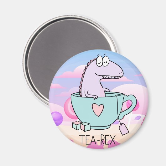 Tea Rex Magneet (Voorkant / Achterkant)
