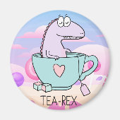 Tea Rex Magnet (Voorkant)
