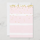 Tea-Rex Party Dinosaurus 3e Verjaardag Roze Boog Kaart (Achterkant)