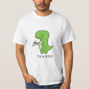 Tea-Rex, Schattige Dinosaur , Grappige Liefhebber T-shirt