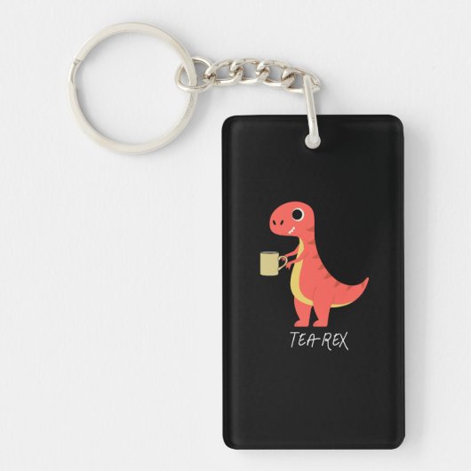 Tea-Rex Sleutelhanger (Voorkant)