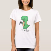 Tea-rex T-shirt (Voorkant)