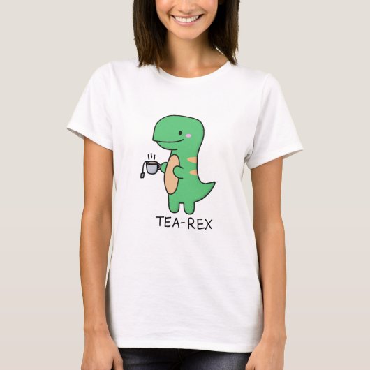 Tea-rex T-shirt (Voorkant)