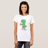 Tea-rex T-shirt (Voorkant volledig)