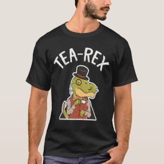 Tea Rex Teapot Tea Drink T-shirt