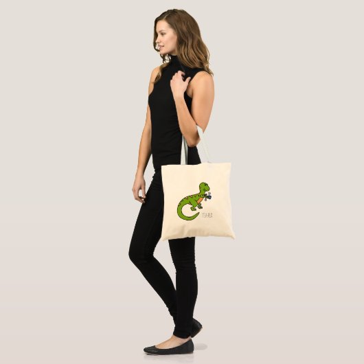 Tea-Rex Tote Bag (Voorkant (model))