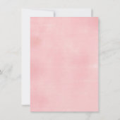 Tea-Rex Tutu Party Dinosaurus Meisje Roze 3e verja Kaart (Achterkant)