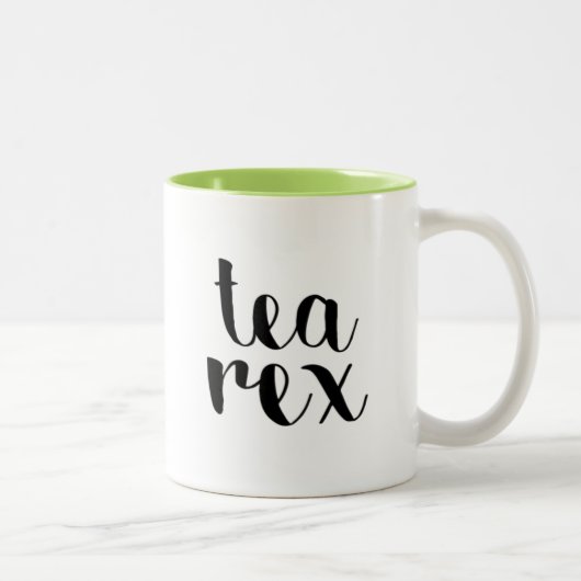 Tea Rex Tweekleurige Koffiemok (Rechts)