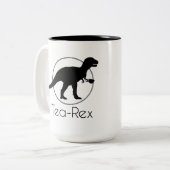 Tea Rex Tweekleurige Koffiemok (Voorkant links)