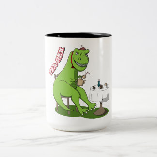 Tea-Rex Tweekleurige Koffiemok