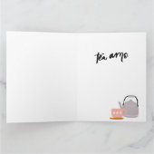 Tea-rific Punny Love Card Kaart (Binnen)