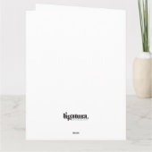 Tea-rific Punny Love Card Kaart (Achterkant)