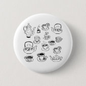 Tea Ronde Button 5,7 Cm (Voorkant)
