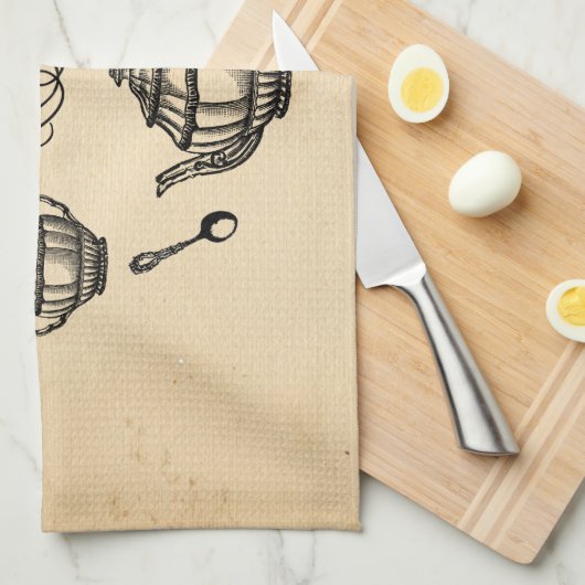  Tea Room Theedoek (Quarter Fold)