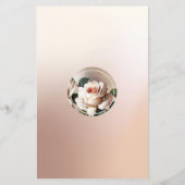 Tea Roos Vrijgezellenfeest Bingo spel (Achterkant)