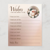 Tea Roos Vrijgezellenfeest Wishes spel (Voorkant)