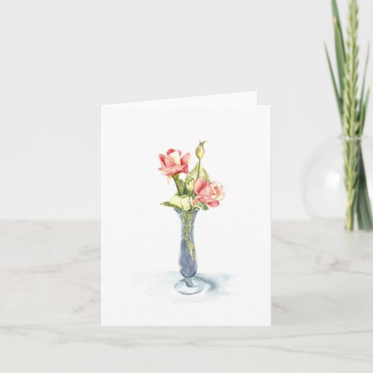 Tea Rozen notecards Kaart (Voorkant)