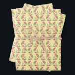 Tea Rozen Pattern Schattige Floral Feminine Sweet Inpakpapier Vel<br><div class="desc">Handgeschilderd ontwerp voor u! Verander ook de achtergrondkleuren. Kijk in mijn winkel voor meer kleuren en design of laat me weten of je iets op maat wilt. Bedankt om mee te winkelen!</div>