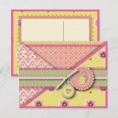 Tea Service Briefkaart (Voorkant / Achterkant)