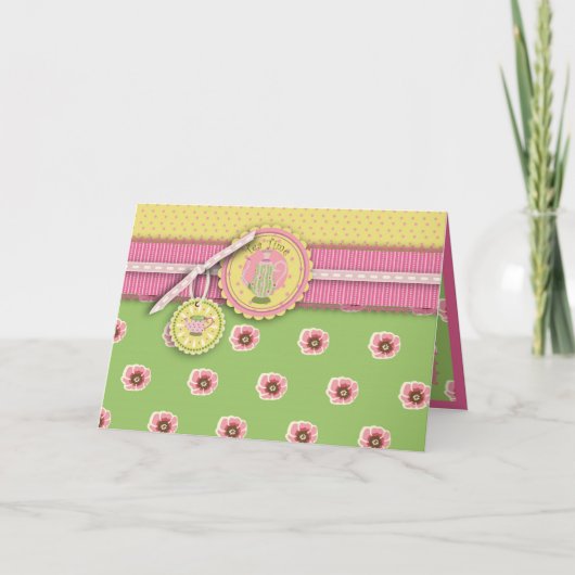 Tea Service Kaart II (Voorkant)