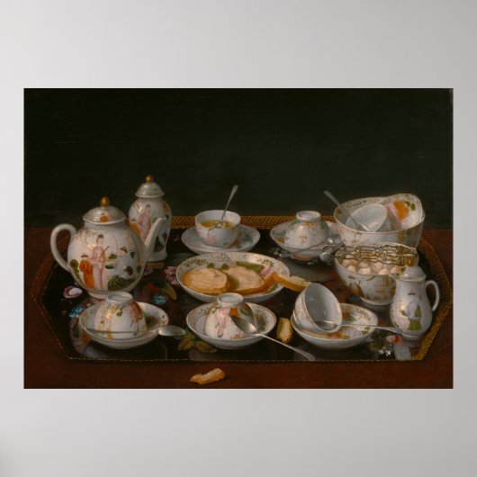 Tea set poster (Voorkant)