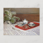 Tea Set Stilleven Claude Monet Briefkaart (Voorkant)