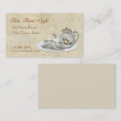 Tea Set Visitekaartje (Voorkant / Achterkant)