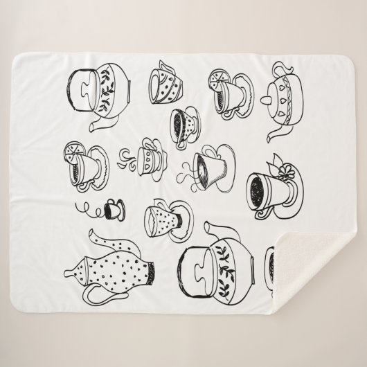 Tea Sherpa Deken (Voorkant (horizontaal))